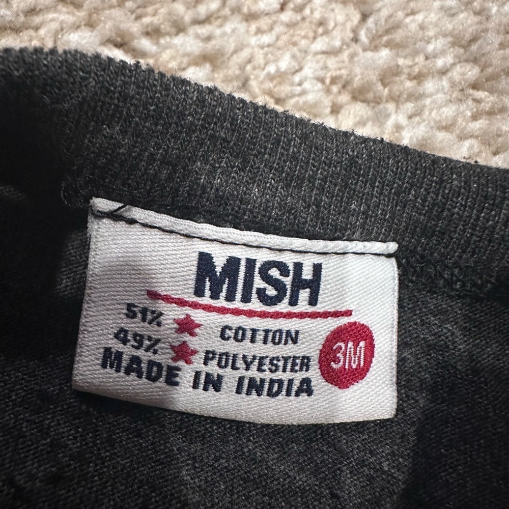 DENNY’s Clothing- MISH Charcoal Gray Dunk It Kids One Piece - Picture 4 of 9